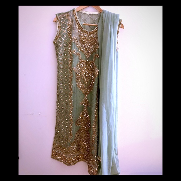 Pakistani/Indian Salwar Kameez/ 3pc Suit - Picture 1 of 8